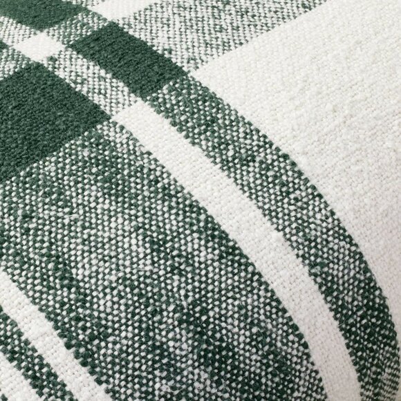 14x20 Block Plaid Lumbar Throw Pillow - Hearth & Hand Magnolia, Christmas 2023 - Picture 3 of 5